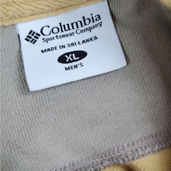 Columbia Mustard Lightweight Sweatshirt - Picture 3 of 6